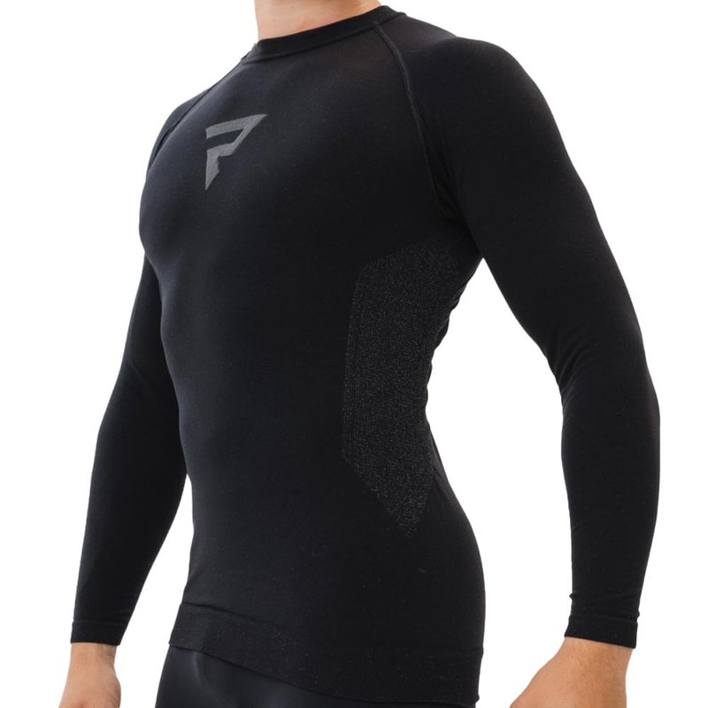 Camiseta térmica negra Rebelhorn Freeze II