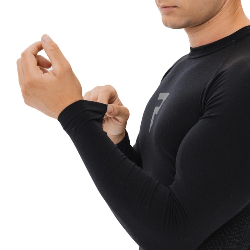 Camiseta térmica negra Rebelhorn Freeze II