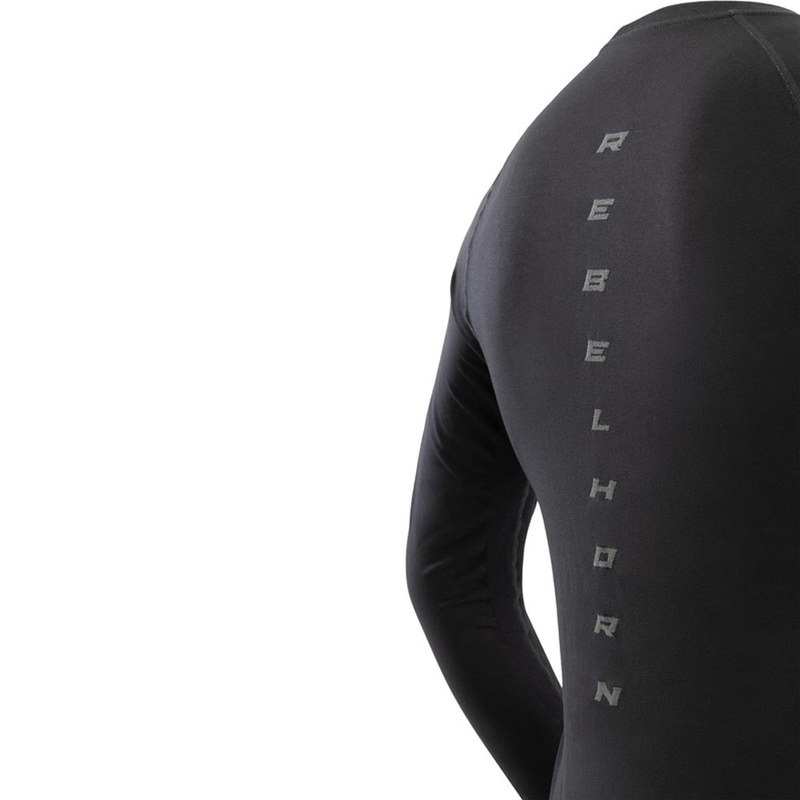 Camiseta térmica negra Rebelhorn Freeze II