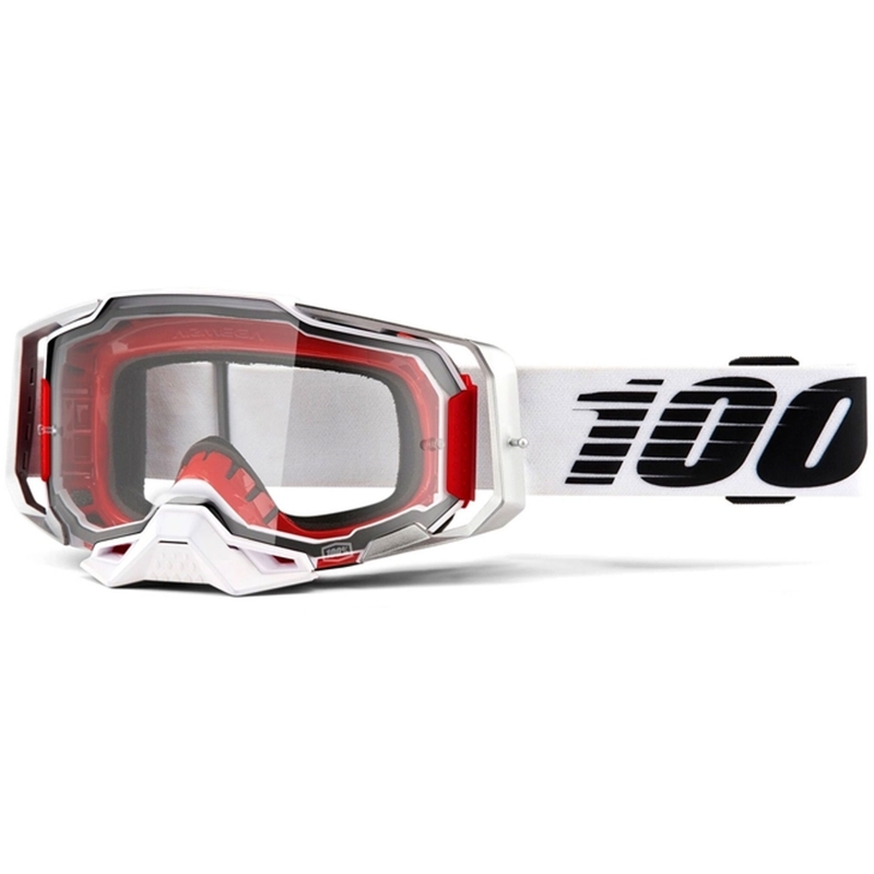 Gafas de motocross 100% ARMEGA Lightsaber (plexi transparente)