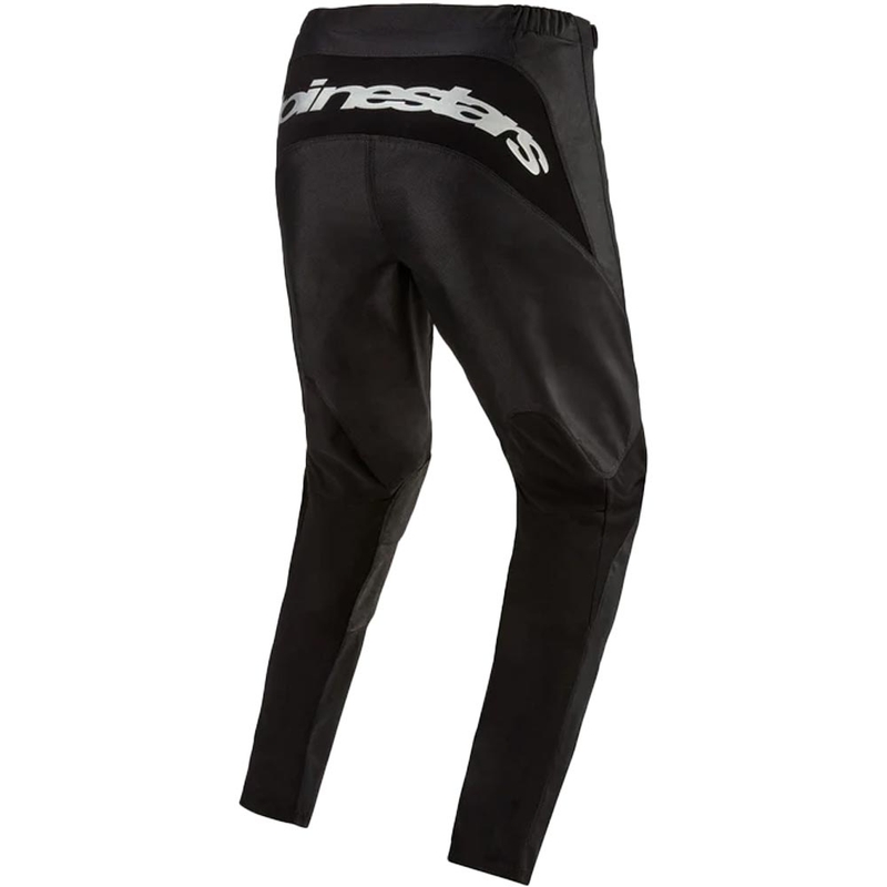 Pantalones de motocross Alpinestars Fluid Graphite negro-plata