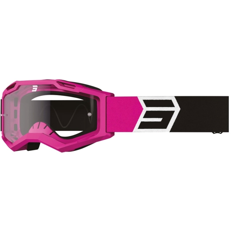 Gafas de motocross Shot Assault 2.0 Solar negro y rosa