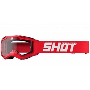 Gafas de motocross Shot Assault 2.0 Solid rojo