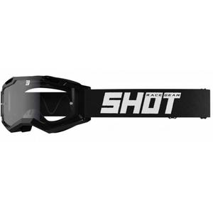 Gafas de motocross Shot Assault 2.0 Solid Enduro negras