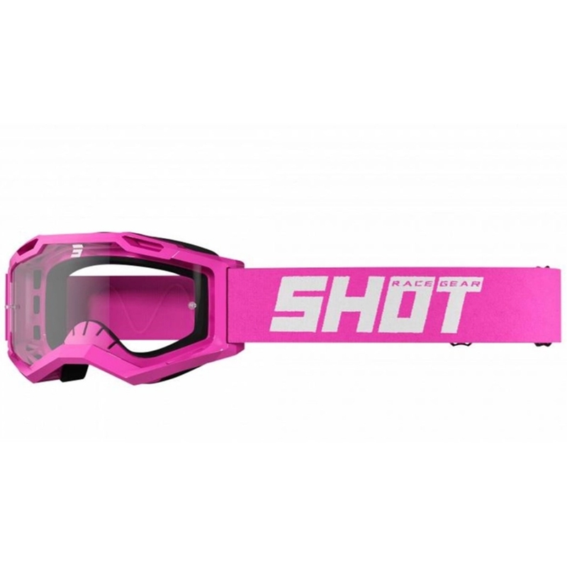 Gafas de motocross Shot Assault 2.0 Solid fluo pink