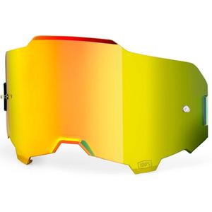 Vidrio iridiado dorado para gafas 100% ARMEGA