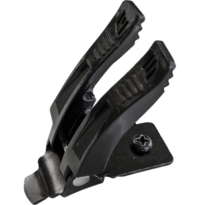 Hebilla con tornillos para zapatos infantiles Shot Race 8/6/4/2/2 ATV y TRAIL, color negro.