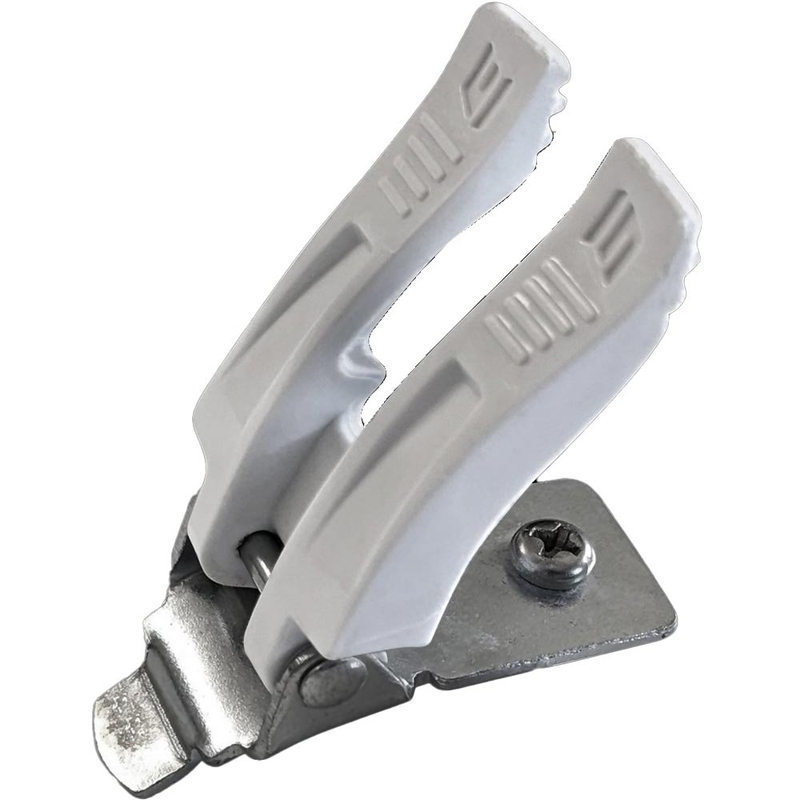 Hebilla con tornillos para zapatos infantiles Shot Race 8/6/4/2/2 blanca