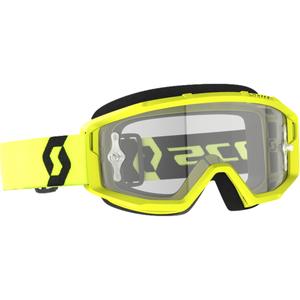 Gafas motocross SCOTT PRIMAL CLEAR negro-amarillo fluo