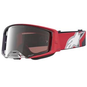 Gafas de motocross Alpinestars Supertech negras y rojas
