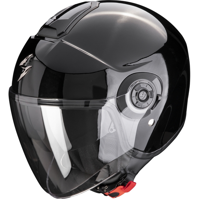 Casco abierto Scorpion EXO-CITY II Solid negro - 2.ª calidad - II. calidad