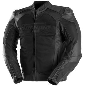 Chaqueta de moto de cuero Furygan Speed Mesh 3 negra - 2.ª calidad - II. calidad
