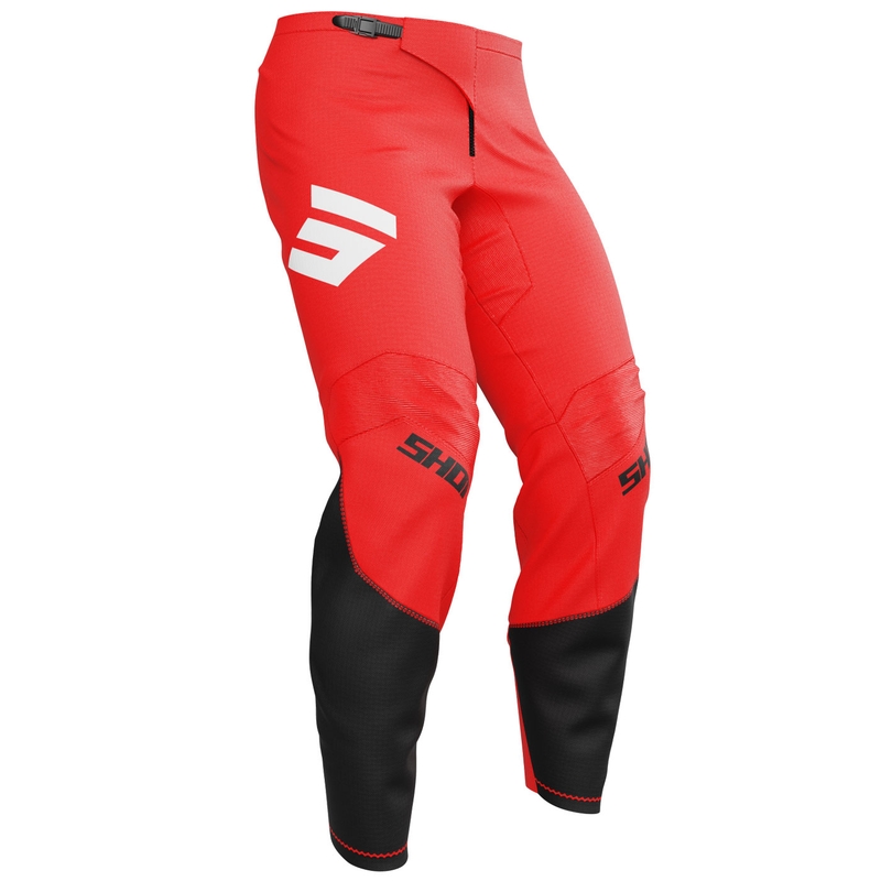 Pantalones de motocross Shot Draw Private rojos - II. calidad