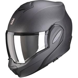 Casco abatible Scorpion EXO-TECH EVO Carbon, negro mate - II. calidad