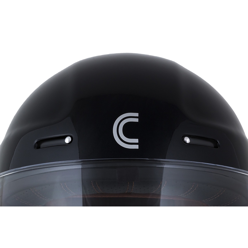 Casco integral de motocicleta Cassida Fibre Jawa Sport negro-plata-rojo 2 - II. calidad