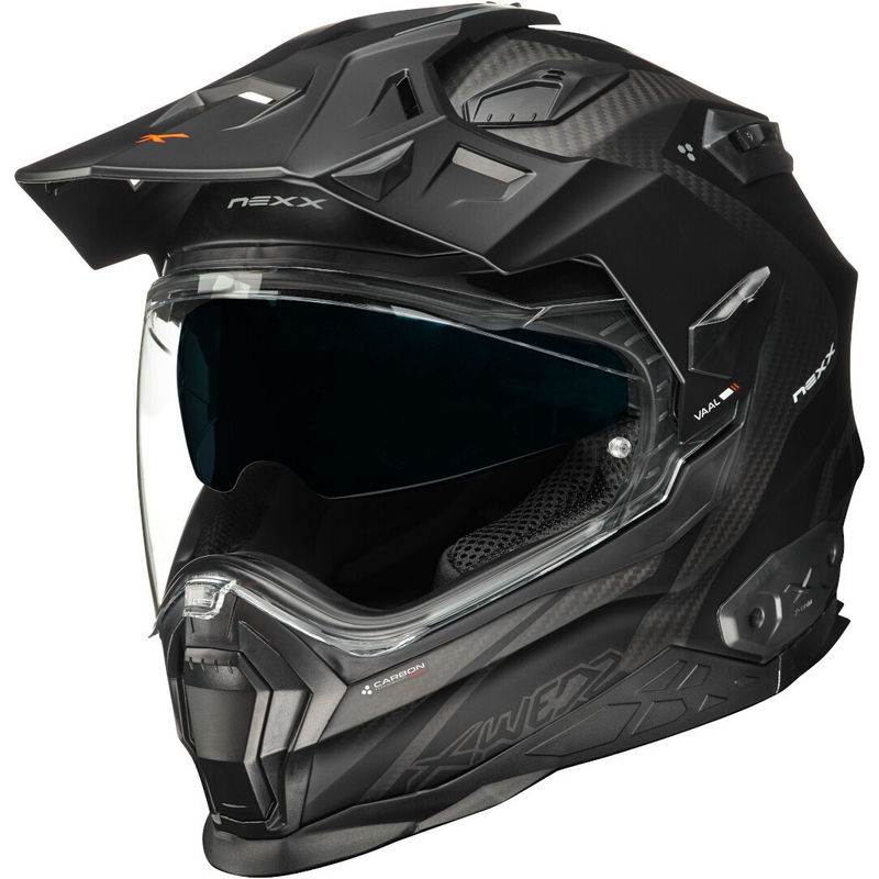 Casco Enduro NEXX X.Wed 2 Vaal Carbon Negro liquidación - II. calidad