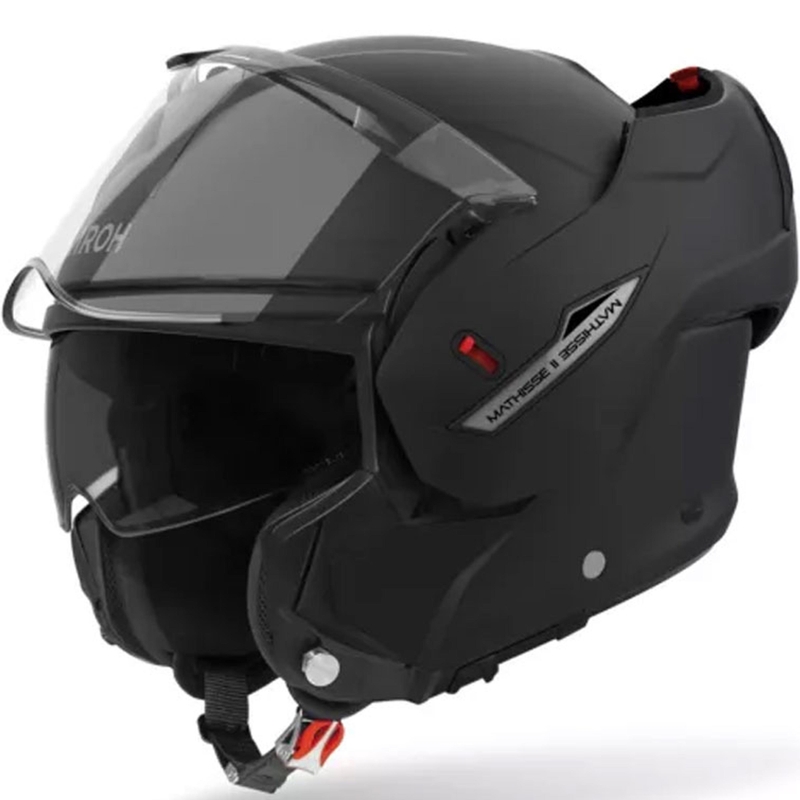 Casco de moto abatible Airoh Mathisse 2 Color negro mate - II. calidad