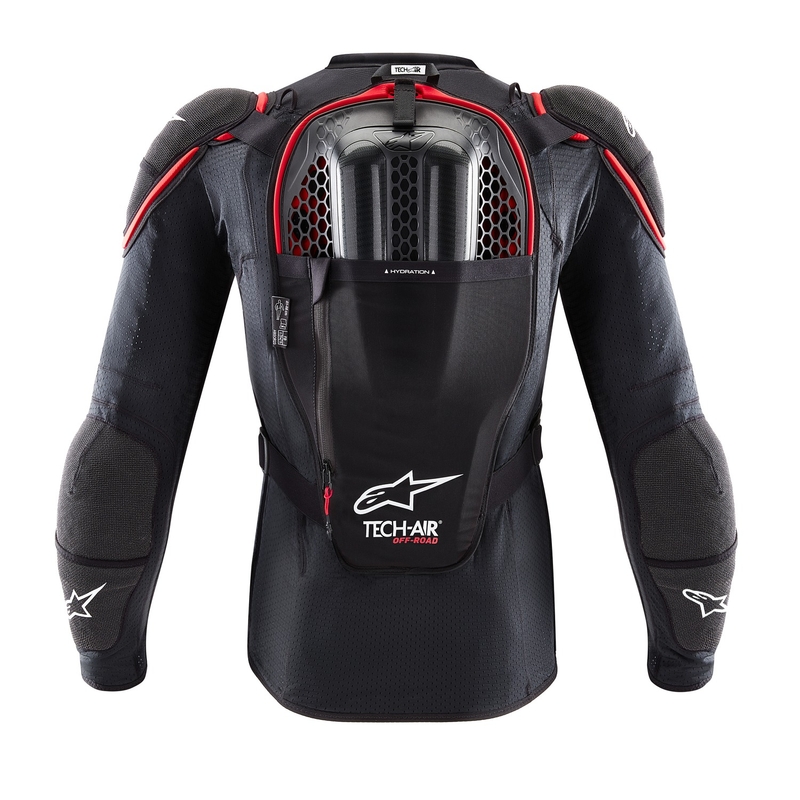 Chaleco airbag Alpinestars TECH-AIR®OFF-ROAD system negro-rojo - II. calidad