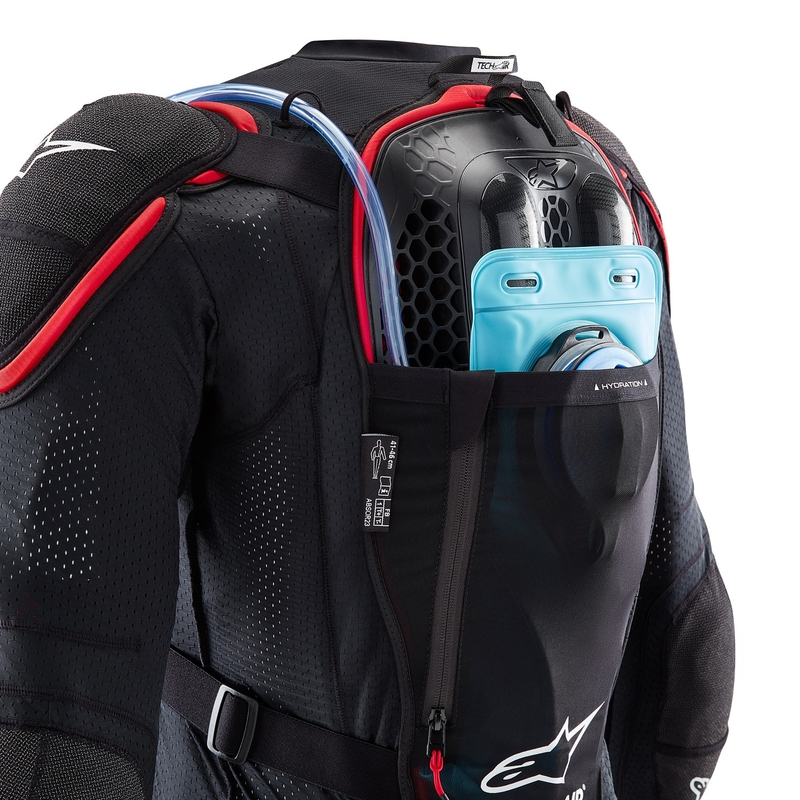 Chaleco airbag Alpinestars TECH-AIR®OFF-ROAD system negro-rojo - II. calidad