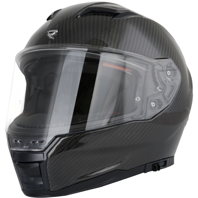 Casco integral de motocicleta Street Racer Titan Carbon negro 2 - II. calidad