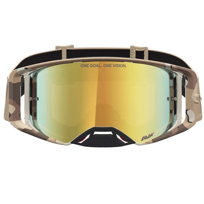 Gafas de motocross Alpinestars Supertech Lone camuflaje arena