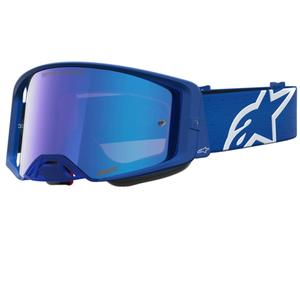 Gafas de motocross Alpinestars Supertech Vesta azul-blanco