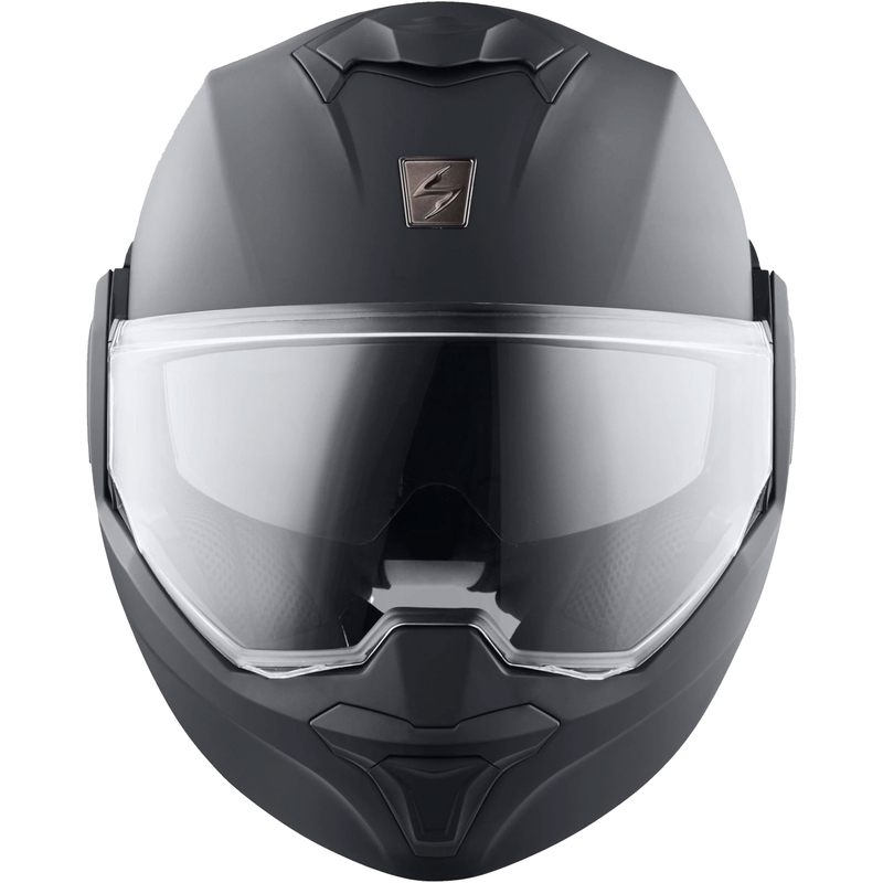Casco de moto plegable Scorpion EXO-TECH EVO Solid antracita mate - II. calidad
