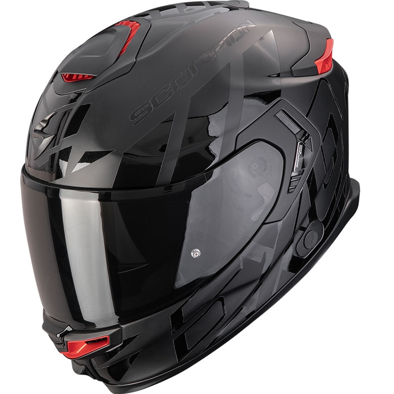 Casco integral de moto Scorpion EXO-GT SP Air Noble negro mate-negro - II. calidad