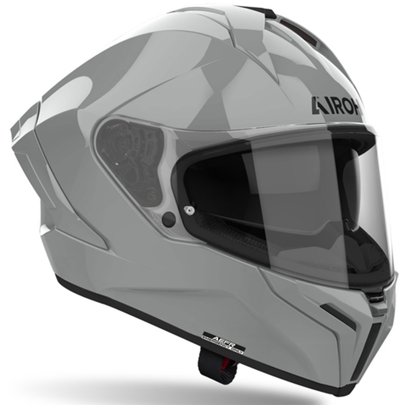 Casco integral de moto Airoh MATRYX Color gris claro