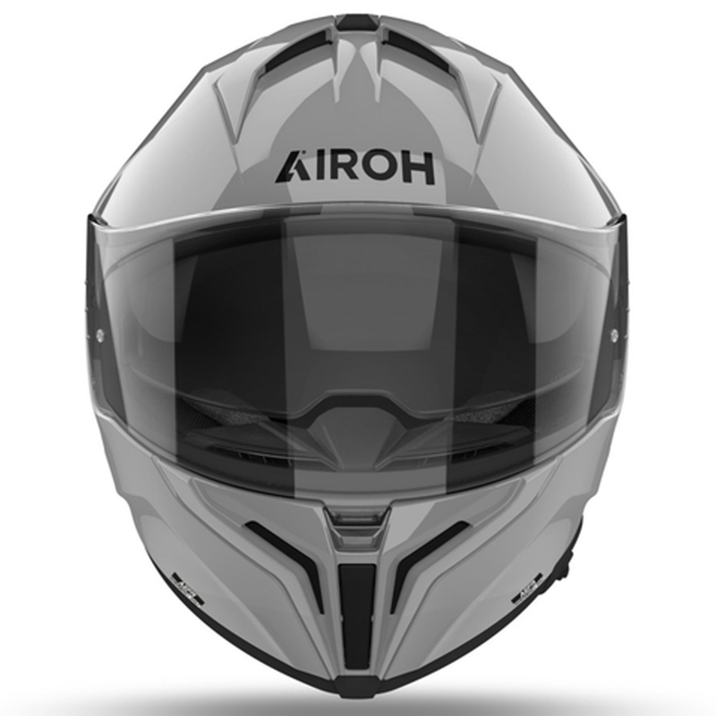 Casco integral de moto Airoh MATRYX Color gris claro