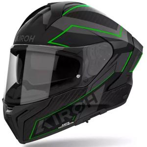 Casco integral de moto Airoh MATRYX Sentinel verde mate