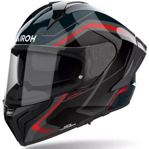 Casco integral de moto Airoh MATRYX Wide negro-gris-rojo