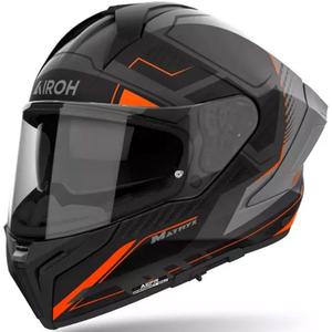 Casco integral de moto Airoh MATRYX Rocket naranja mate