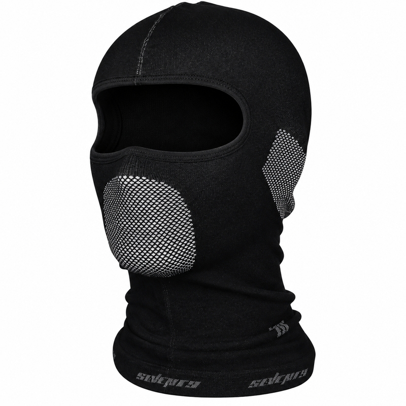 Casco de motocicleta Seventy Degrees SD-CT2 Seamless negro