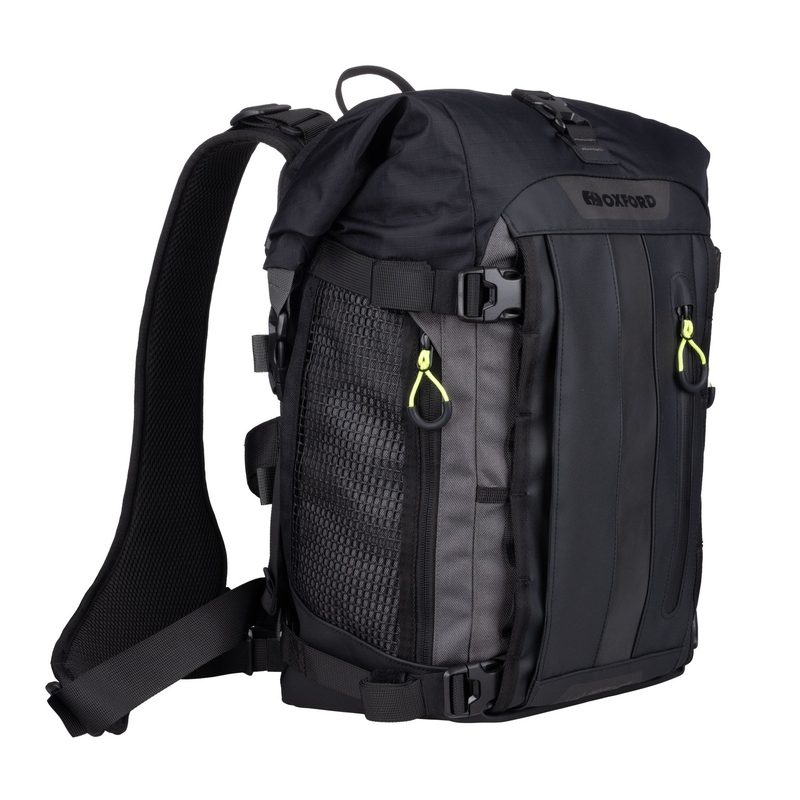 Bolsa para moto Oxford Atlas B-20 Advanced Backpack 20 l gris - II. calidad