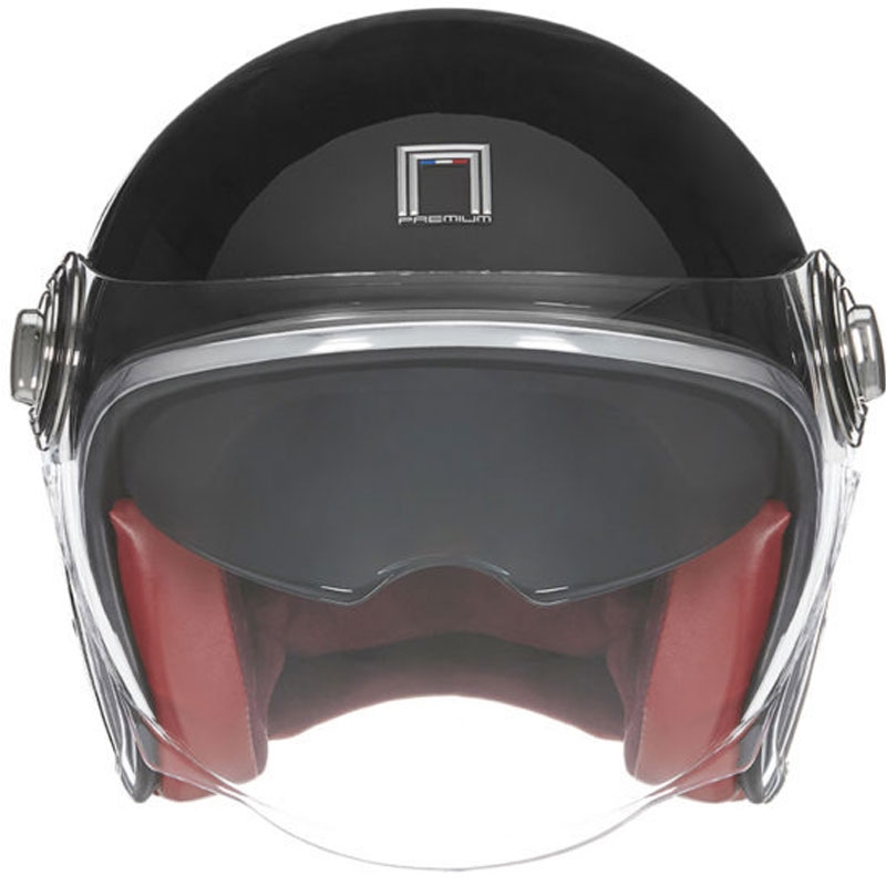Casco de moto abierto NOX PREMIUM Heritage negro - II. calidad