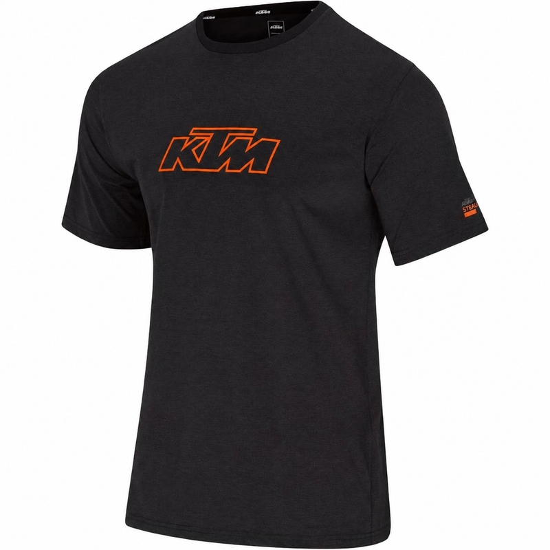 Camiseta negra KTM Essential Stealth Edition