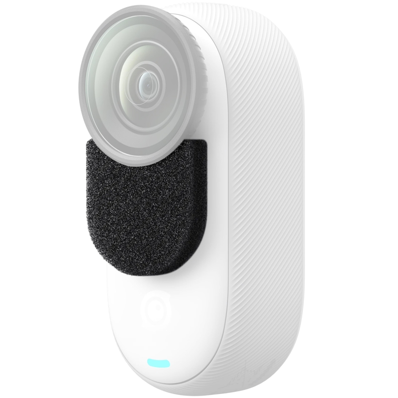 Protector antiviento para micrófono Insta360 GO 3/GO 3S, color negro, 4 unidades.