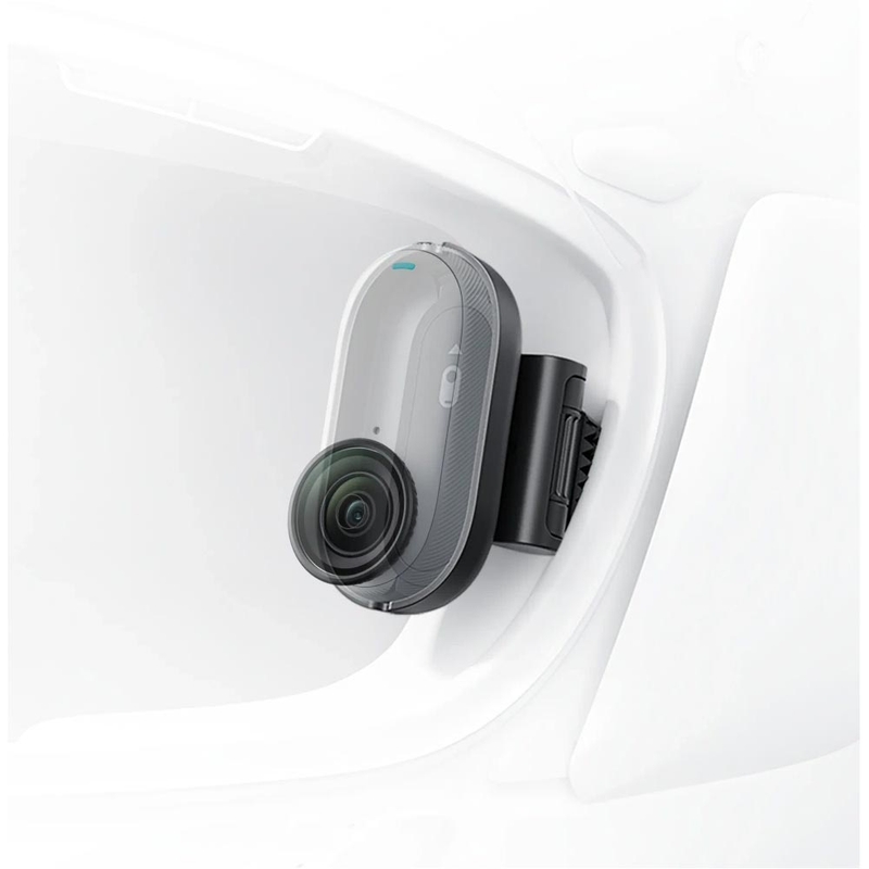 Soporte Insta360 para casco POV para GO 3/GO 3S negro