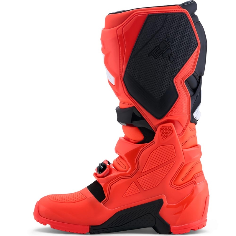 Botas de moto Alpinestars TECH 7 Enduro rojo flúor-negro