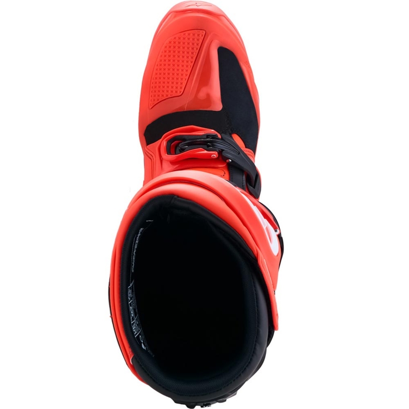 Botas de moto Alpinestars TECH 7 Enduro rojo flúor-negro