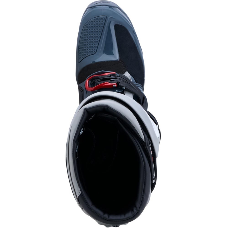 Botas de moto Alpinestars TECH 7 Enduro Drystar Gris oscuro-Gris claro-Rojo