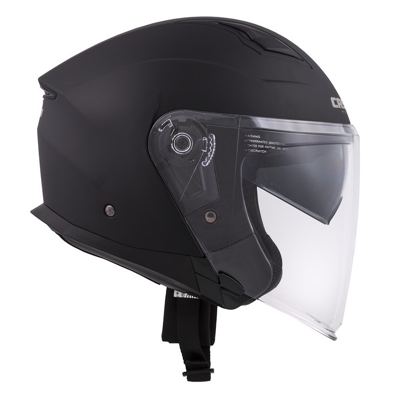 Casco Moto Cassida Jet Tech Open Negro Mate