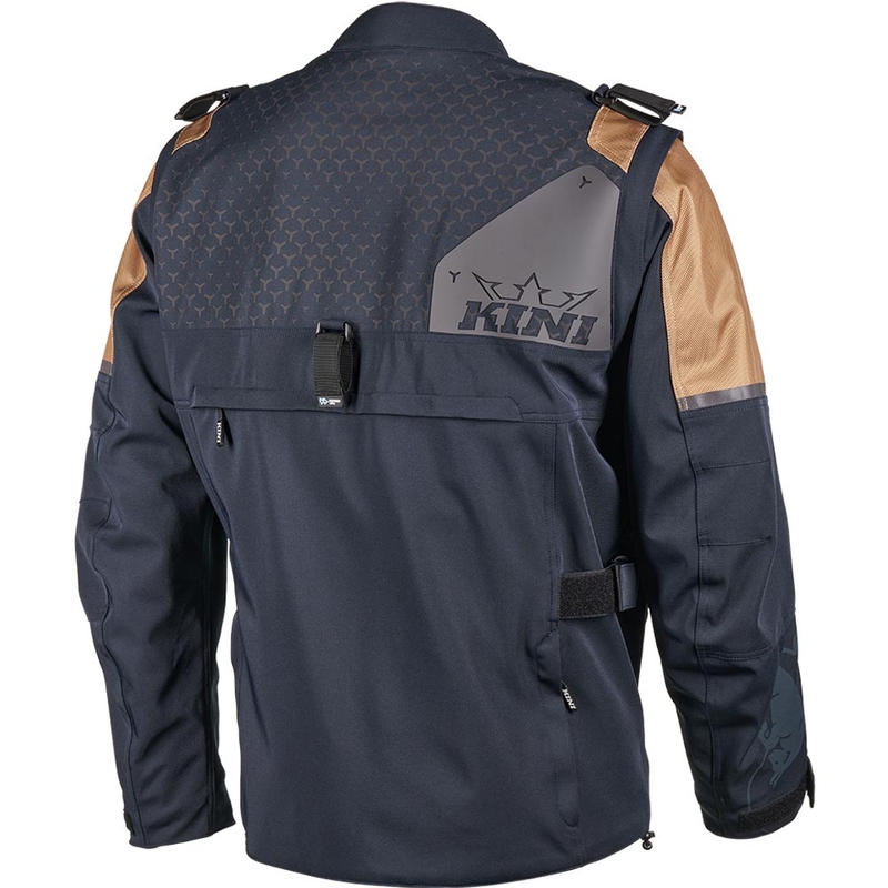 Chaqueta de motocross KINI Red Bull EXC 2.0 color antracita-beige