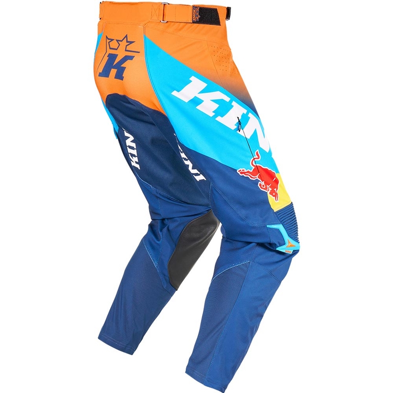 Pantalones de motocross KINI Red Bull 1.0 Rallye azul-naranja