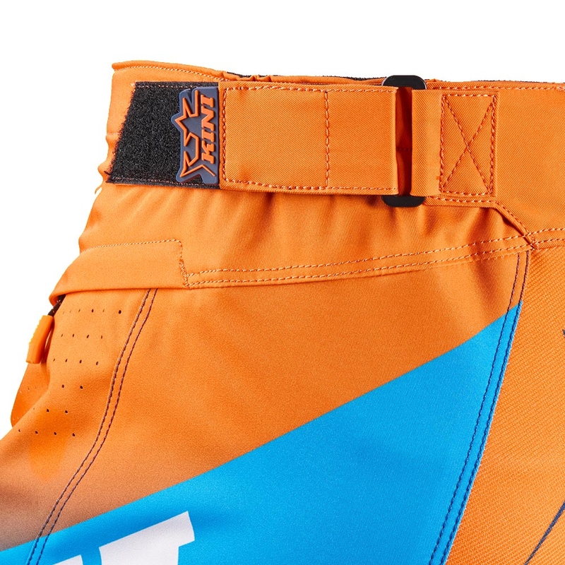 Pantalones de motocross KINI Red Bull 1.0 Rallye azul-naranja
