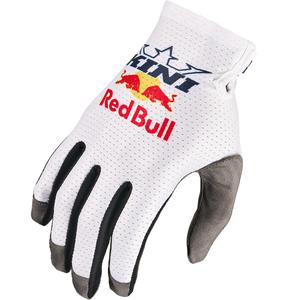 Guantes de motocross KINI Red Bull 1.0 RXP blancos