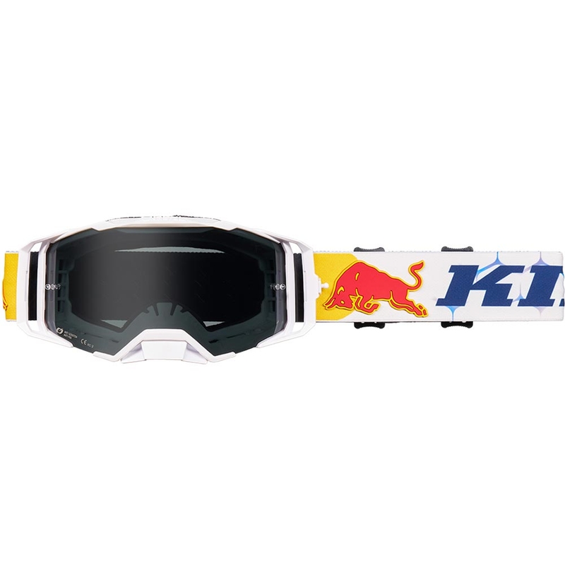 Gafas de motocross KINI Red Bull 1.0 MX3 blancas