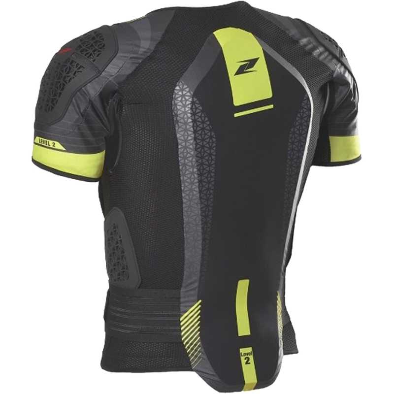 Zandona Netcube Chaleco Pro X8 negro-amarillo fluo 180-189 cm