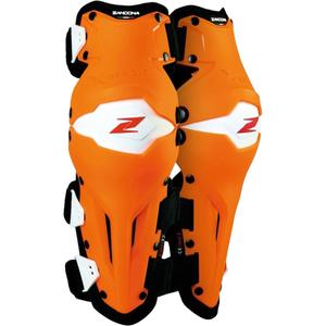 Rodilleras Zandona X-Bandit blanco-naranja